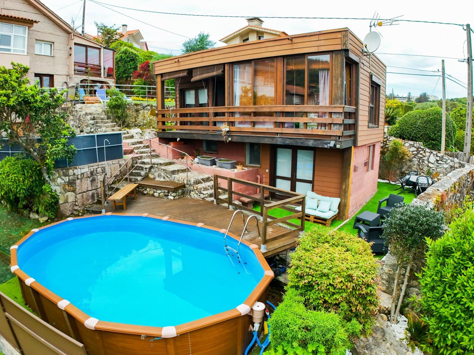 Apartamento Vila Do Mar Baiona Exterior foto
