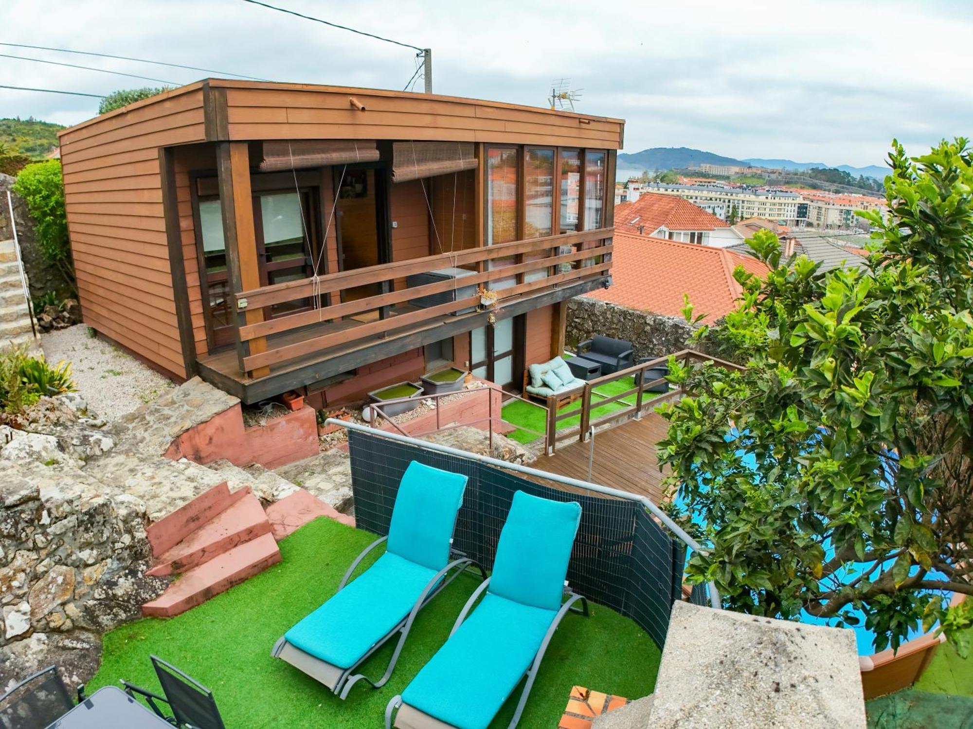 Apartamento Vila Do Mar Baiona Exterior foto
